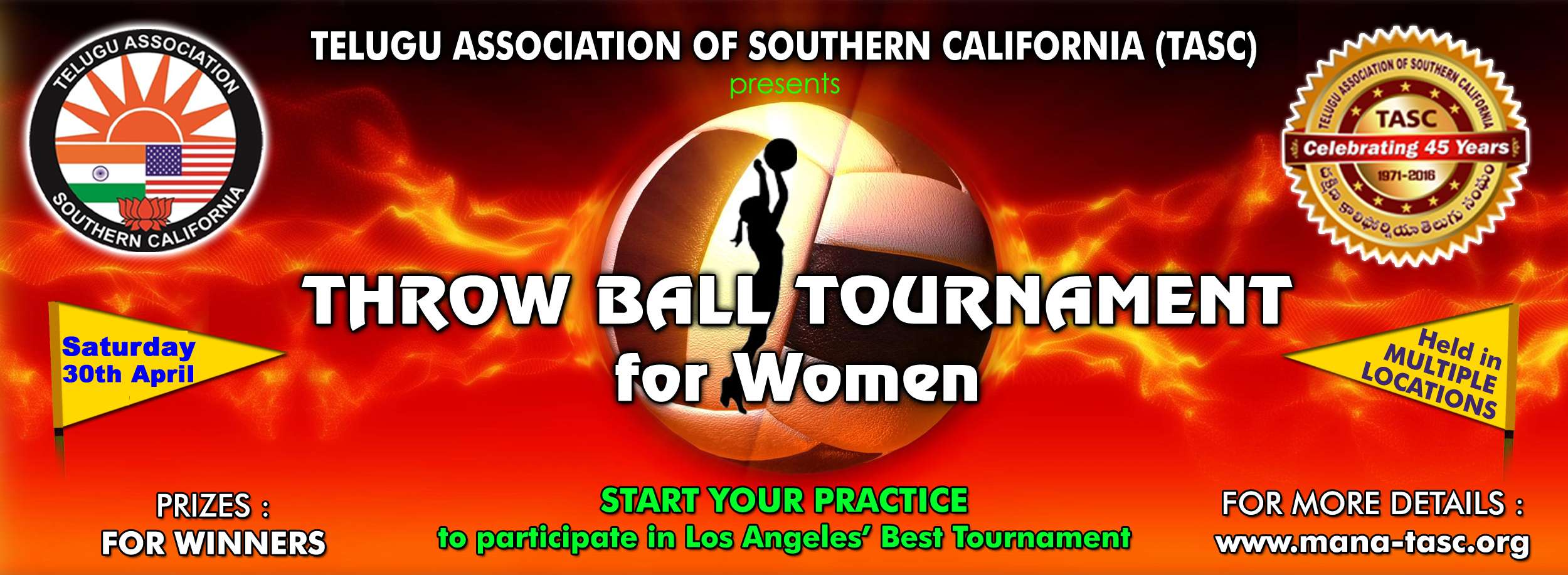 Throwball Tournament for Women