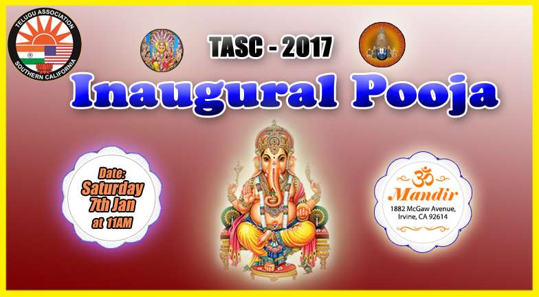TASC Inaugural Pooja