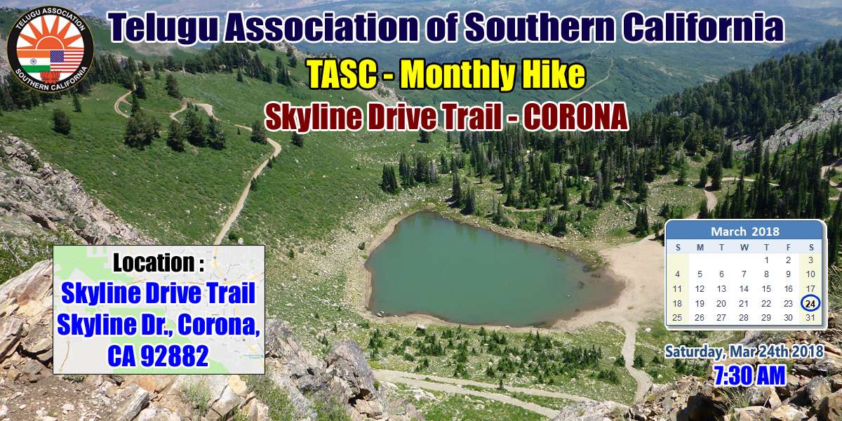 TASC Monthly Hike - March - Corona