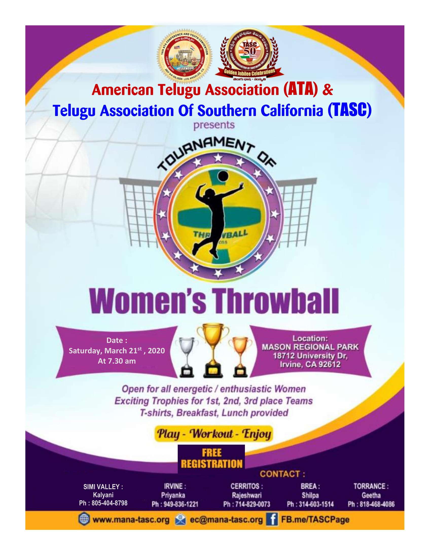 Women's Throwball
