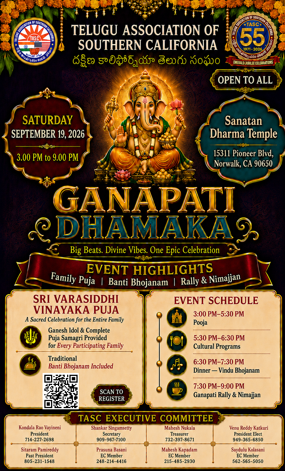 TASC 2026 - Ganapati Dhamaka