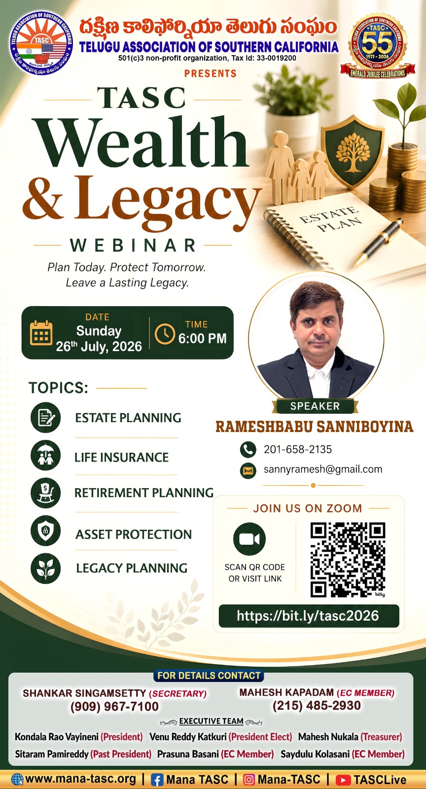 TASC Wealth & Legacy Webinar